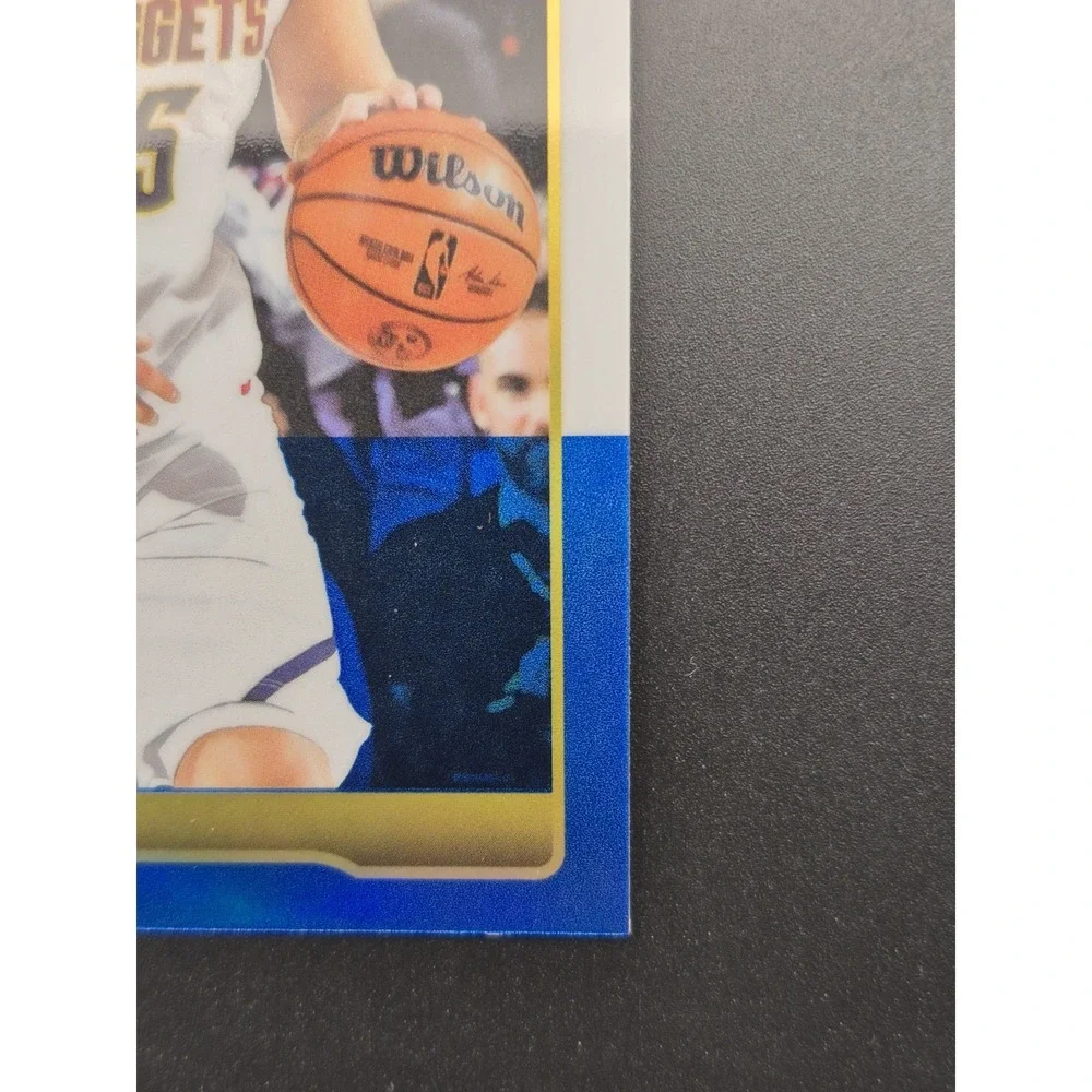 2025-26 Topps Chrome Nikola Jokic #25 Red White and Blue Refractor Denver